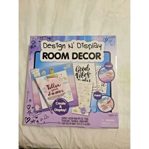 DESIGN N' DISPLAY ROOM DECOR ACTIVITY KIT - AGES 6+ BRAND NEW
